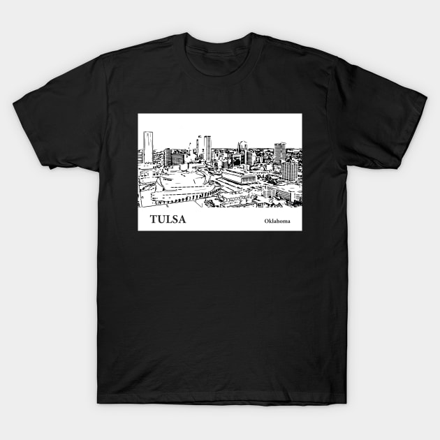 Tulsa - Oklahoma T-Shirt by Lakeric